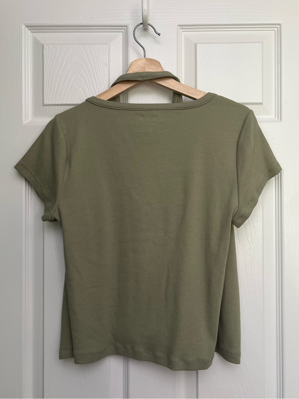 LOFT Ribbed Halter Layered Top - Picture 9 of 9